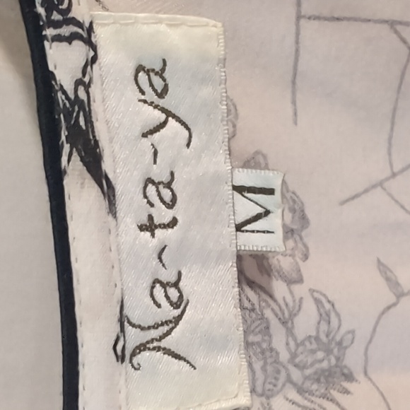 Edwardian 1920s Inspired Black and White Graphic Dress - Picture 2 of 3